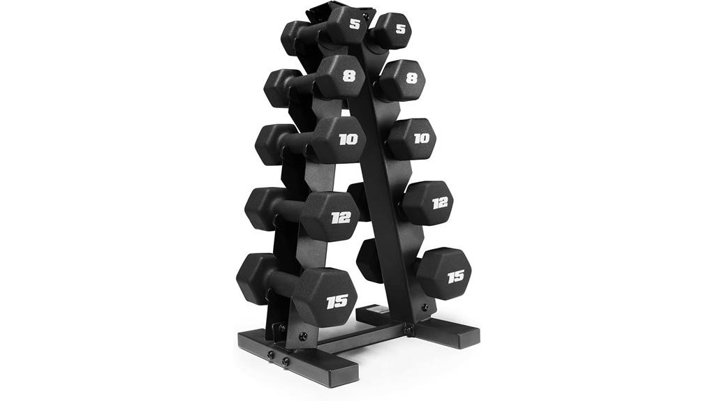 100 lb neoprene dumbbell set