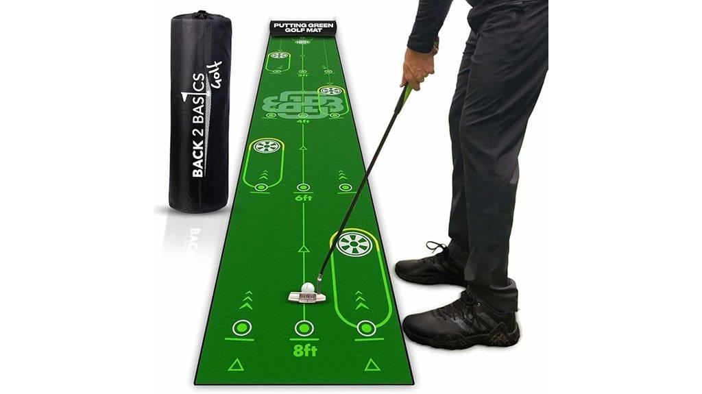 10 foot golf putting mat