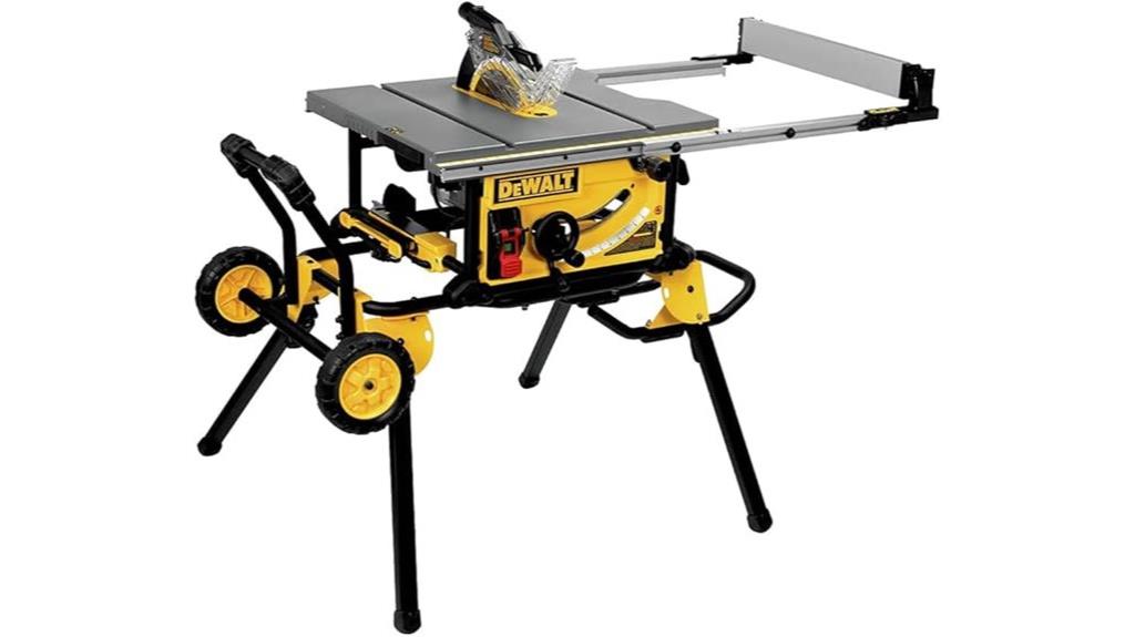 10 inch rolling table saw