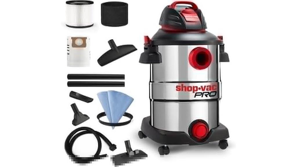 12 gallon shop vac attachments