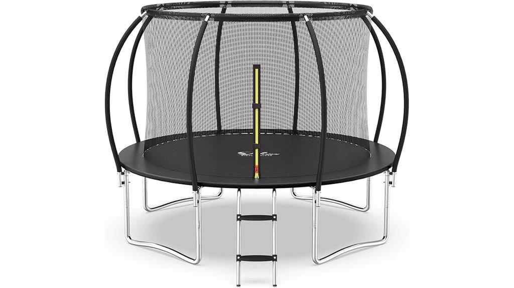 12ft trampoline with enclosure