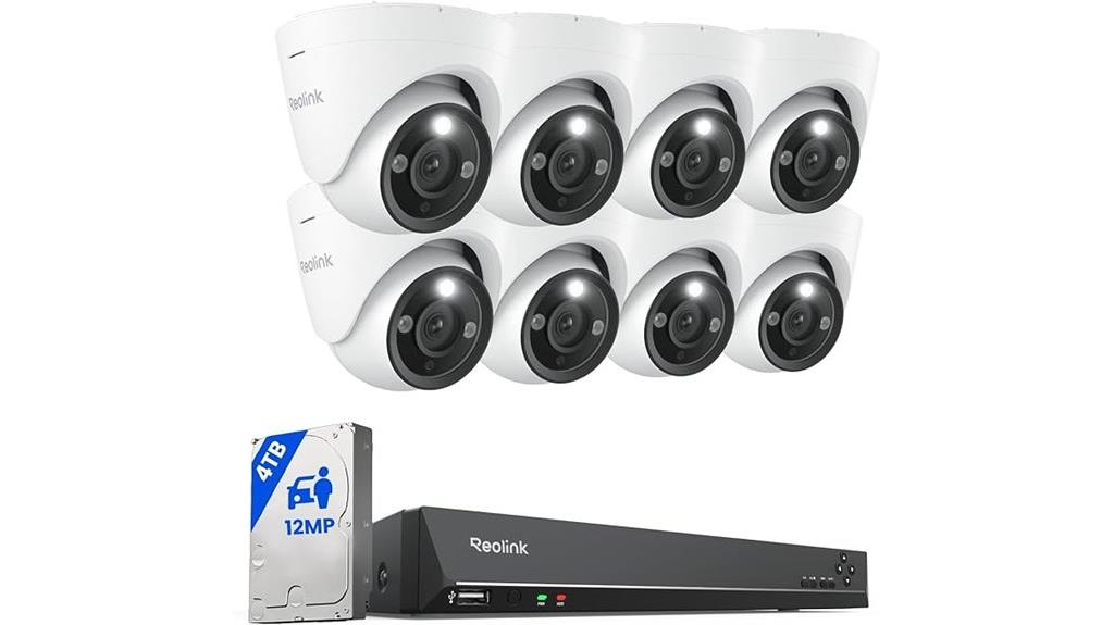12mp poe camera set