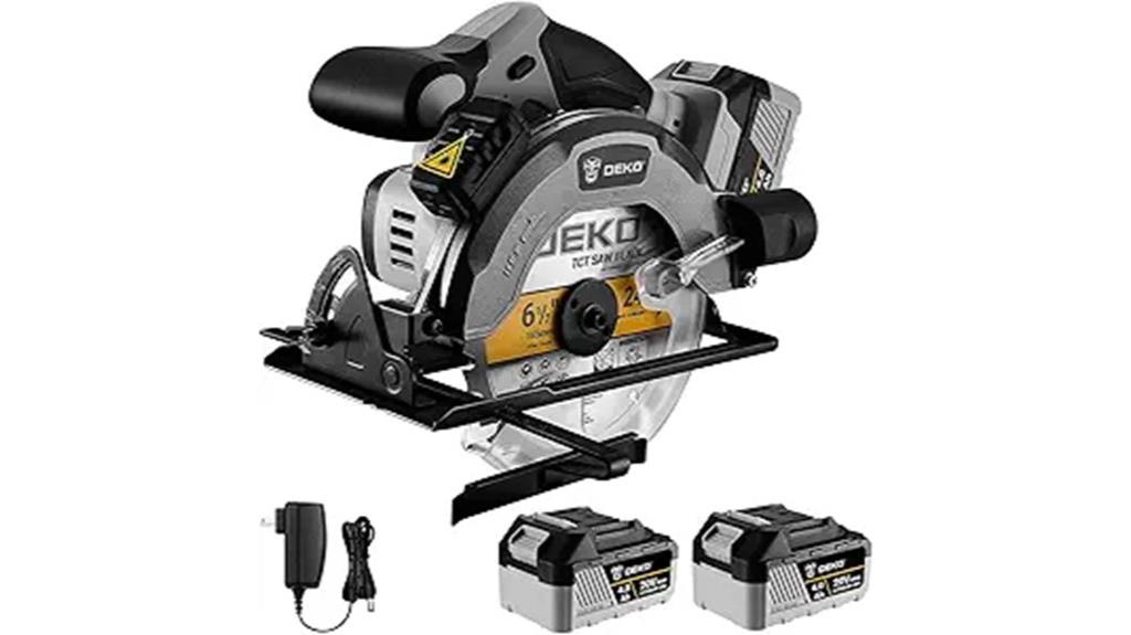 20v cordless circular saw
