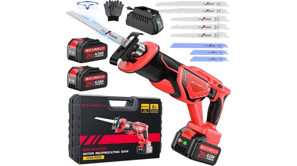 21v brushless cordless saw