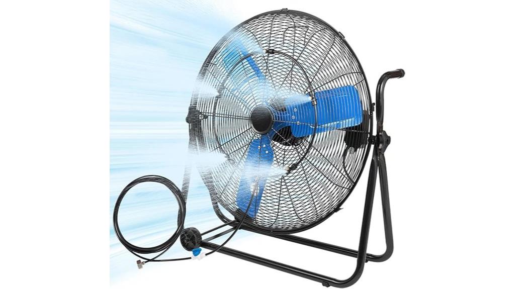 24 inch high velocity fan