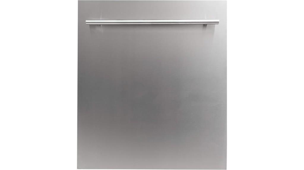 24 inch satin stainless dishwasher