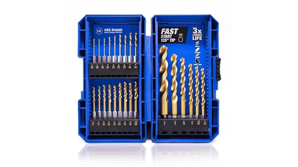 24 piece drill bit set