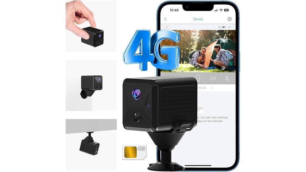 2k lte security camera