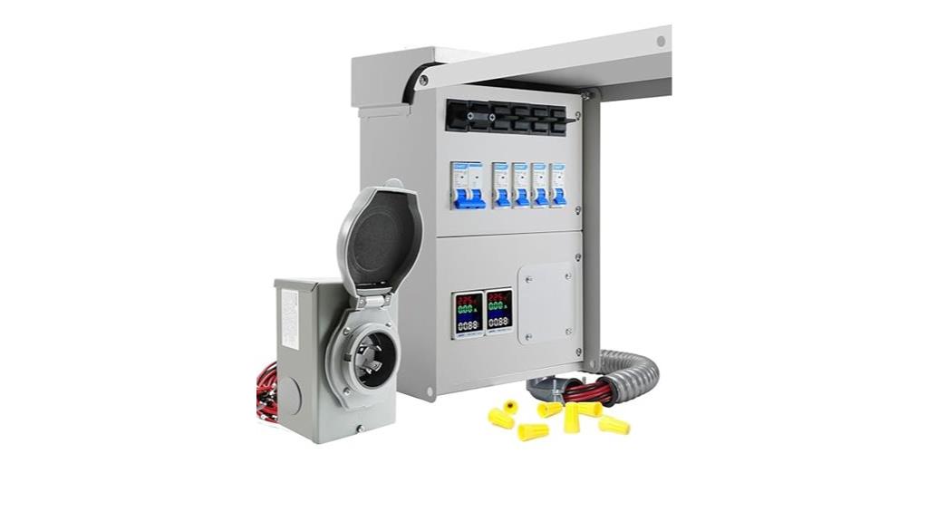 30 amp 6 circuit transfer switch