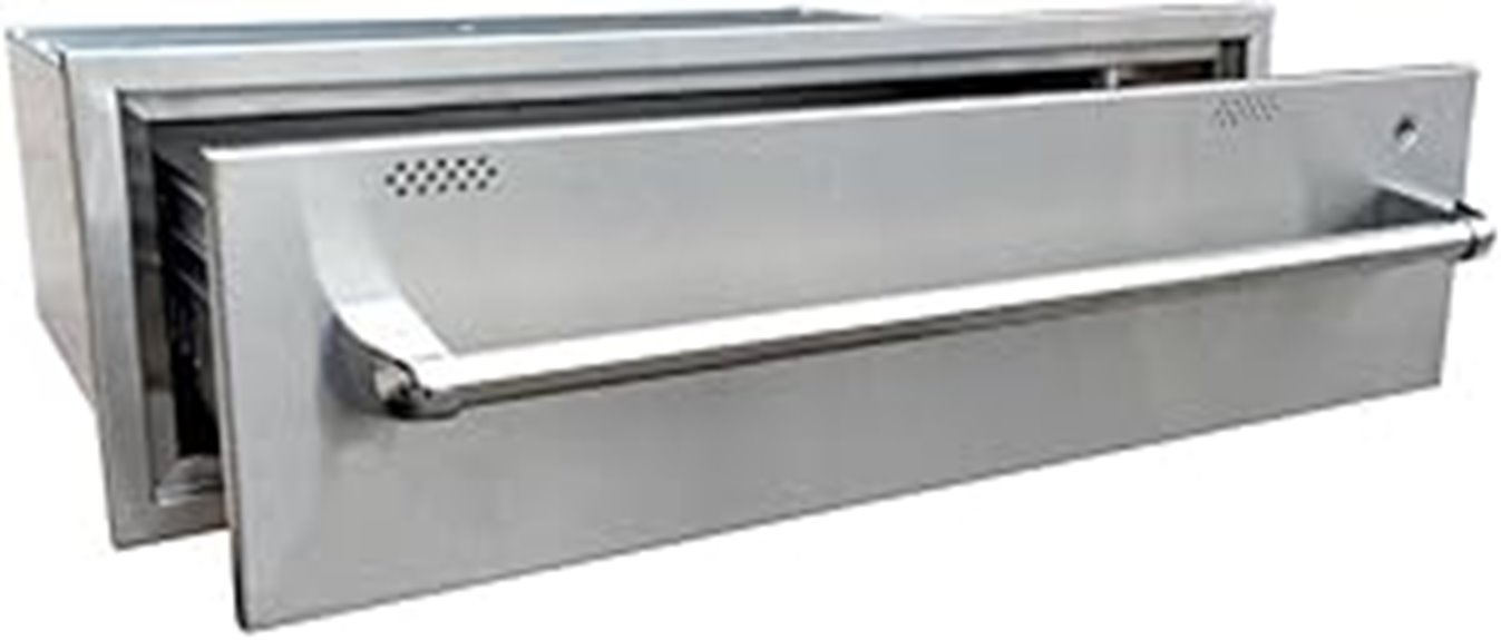 36 inch outdoor warming drawer