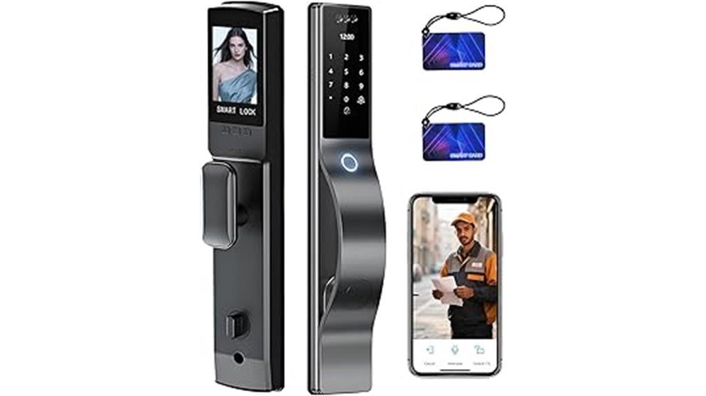 3d face recognition lock