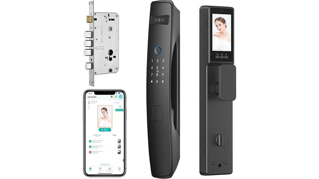 3d facial recognition lock