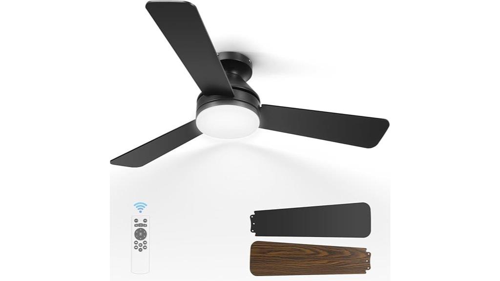 42 inch dimmable led fan