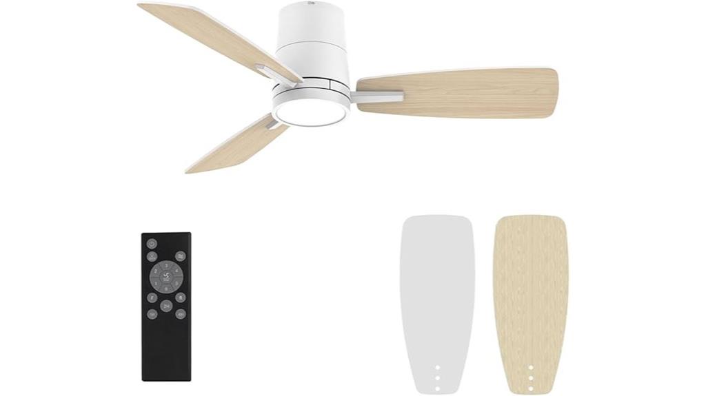 42 inch quiet reversible ceiling fan