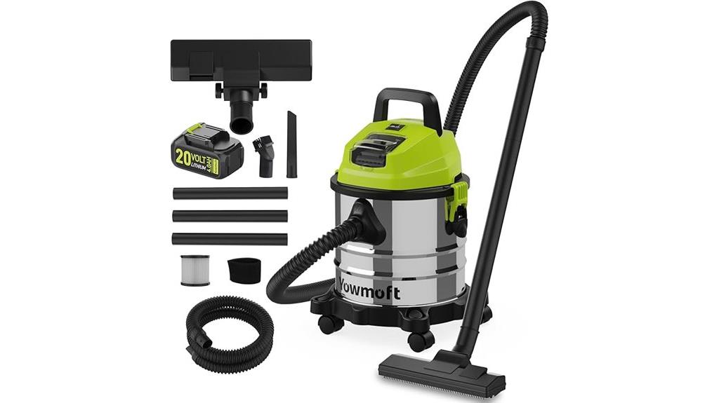 4 gallon cordless shop vac