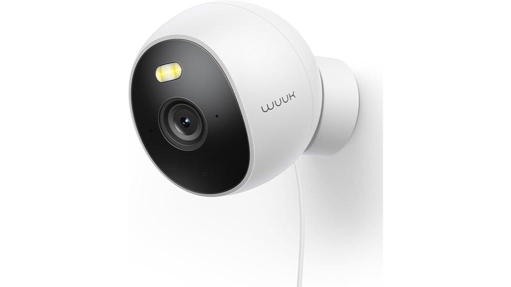 4mp wired indoor outdoor camera