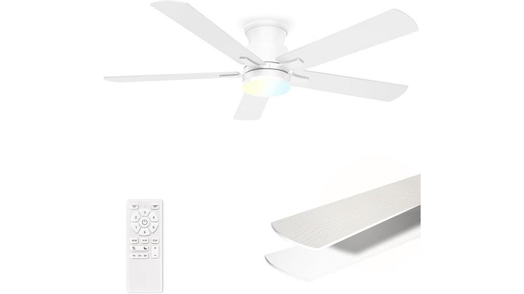 52 inch remote ceiling fan