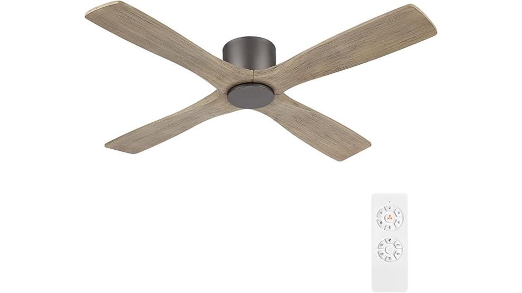54 inch lightless ceiling fan