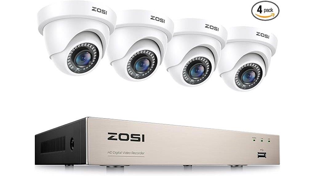 8 channel 5mp ai night vision