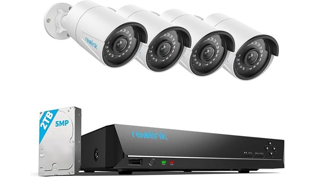 8 channel 5mp poe system