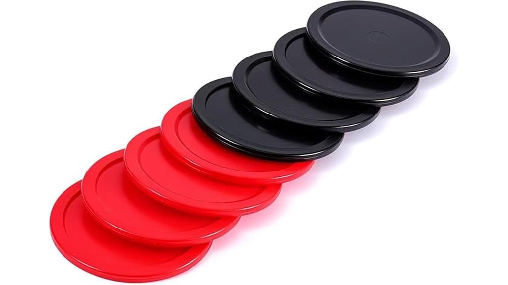 8 piece 2 5 inch pucks
