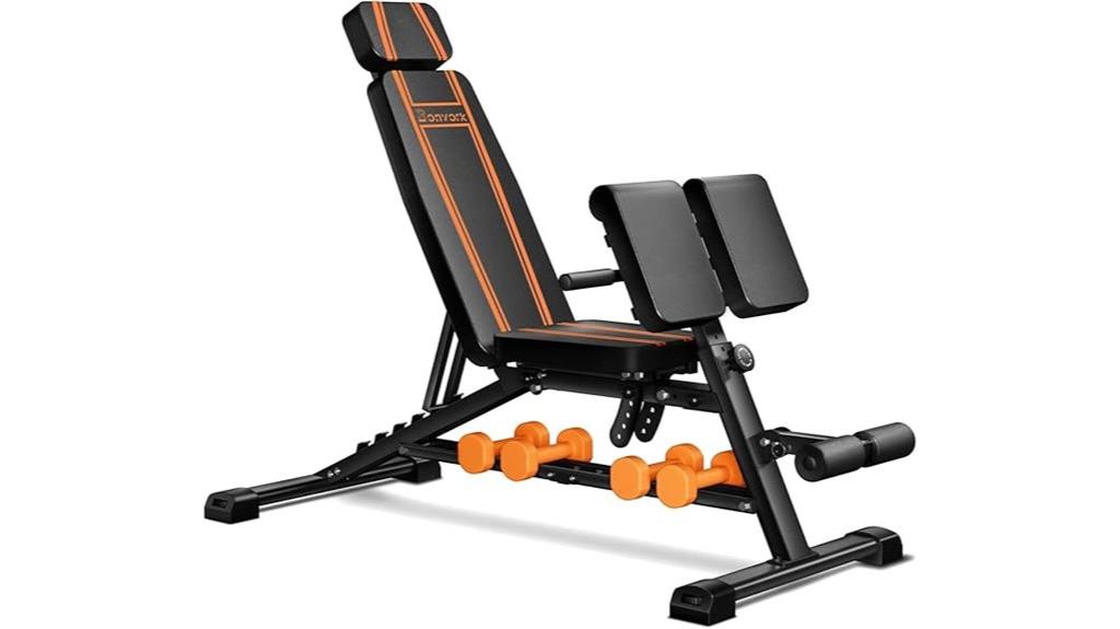 adjustable 1000lbs weight bench