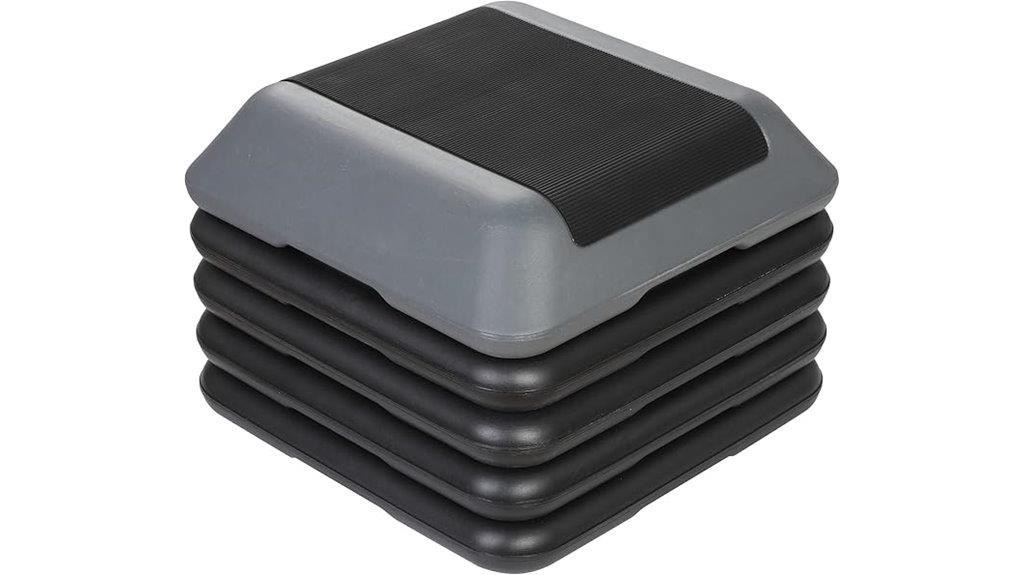 adjustable 16 inch aerobic step