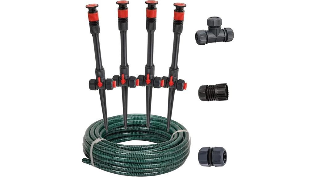 adjustable above ground sprinkler