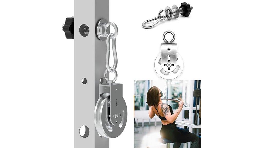 adjustable cable pulley system
