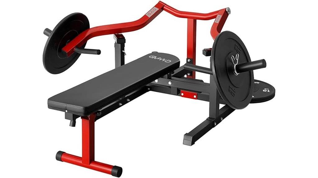 adjustable chest press equipment