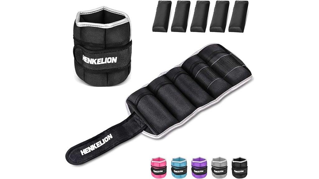adjustable fitness ankle weights