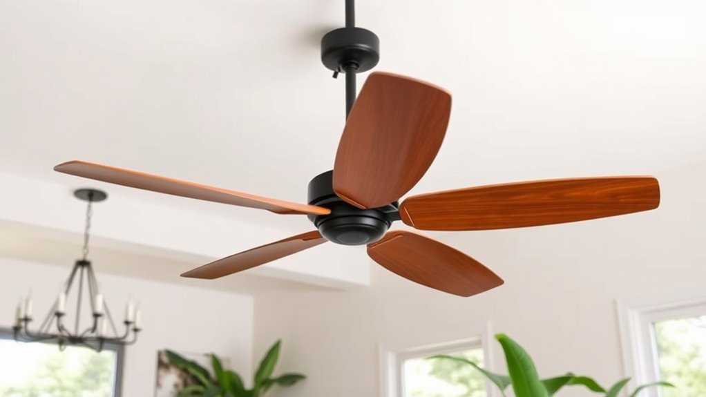 adjustable height ceiling fans