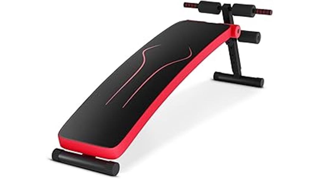 adjustable height sit up bench