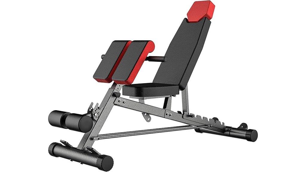 adjustable multi use weight bench