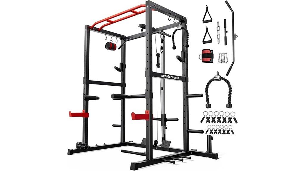 adjustable power cage system
