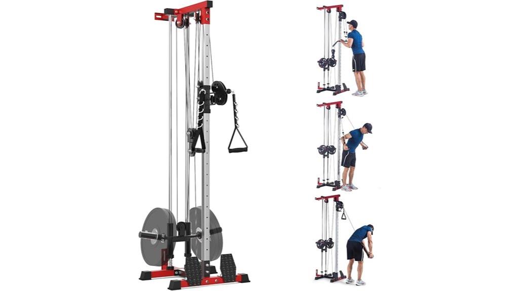 adjustable pulley home gym