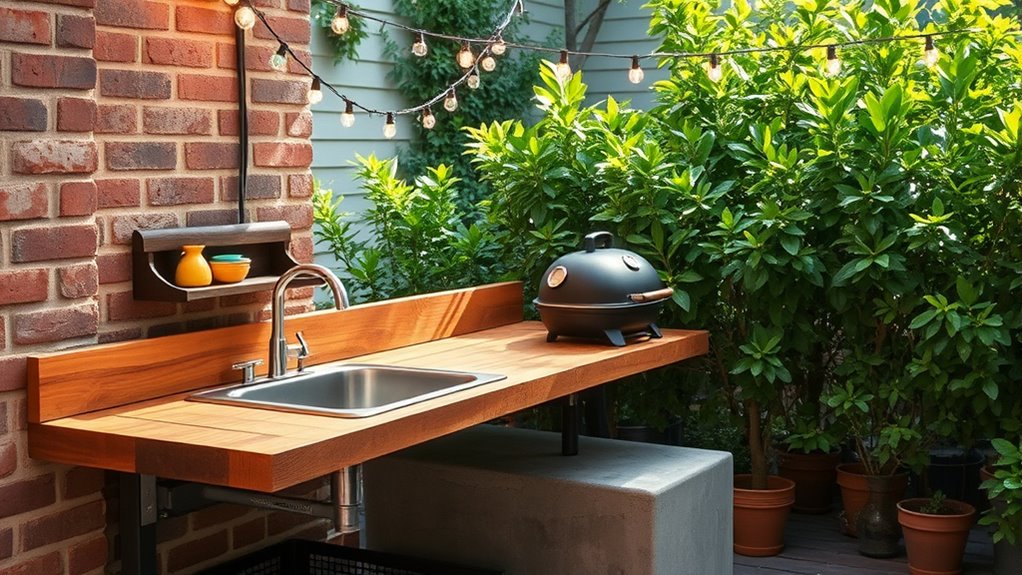 affordable outdoor cooking setup