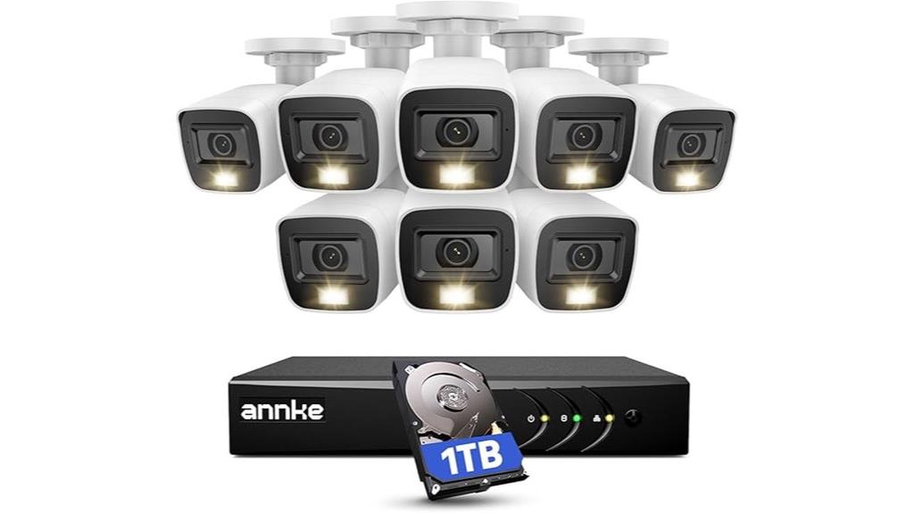 ai enabled 8 camera system