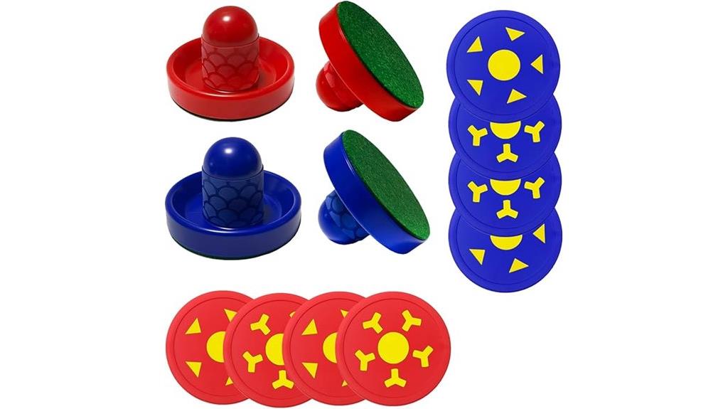 air hockey accessories set