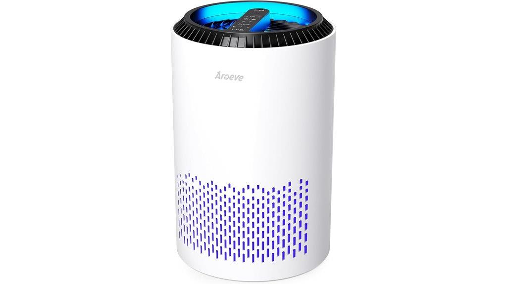 air purifier with three filters