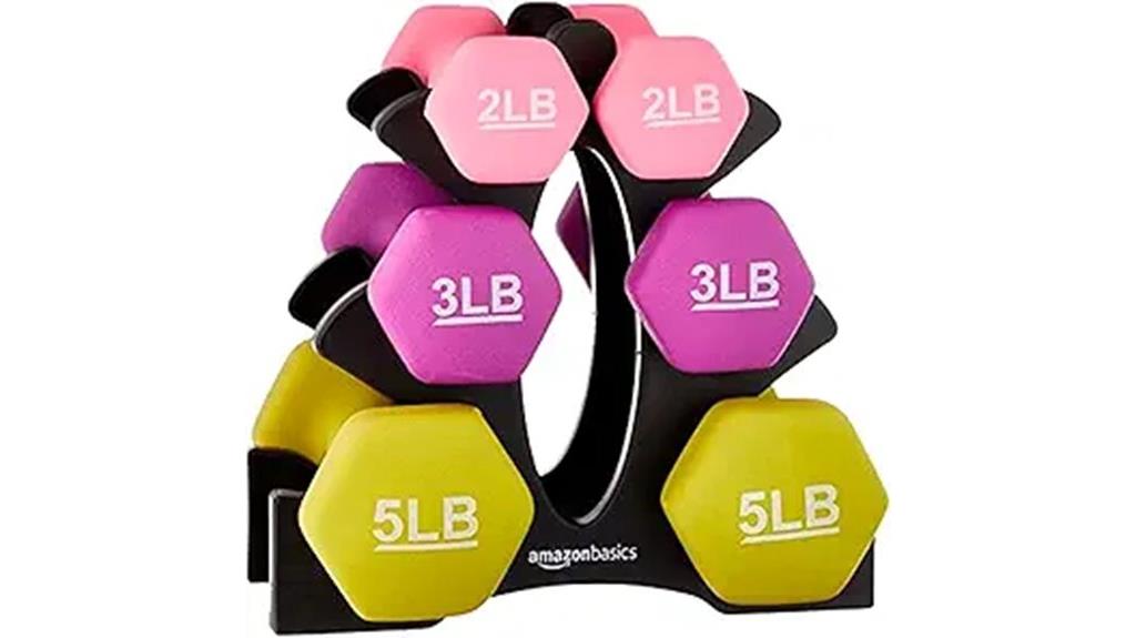 amazon neoprene dumbbell weights