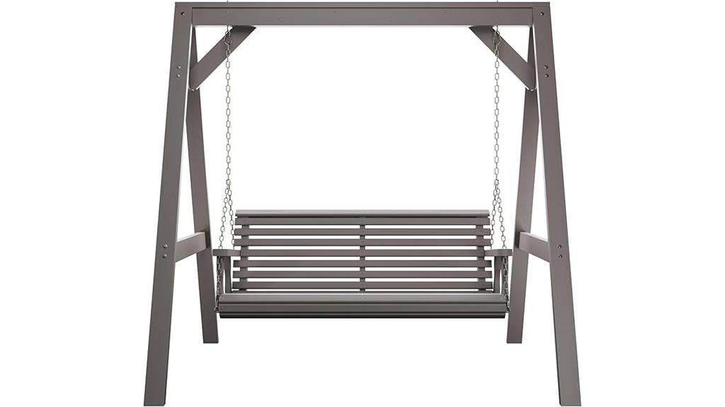 amish casual swing set