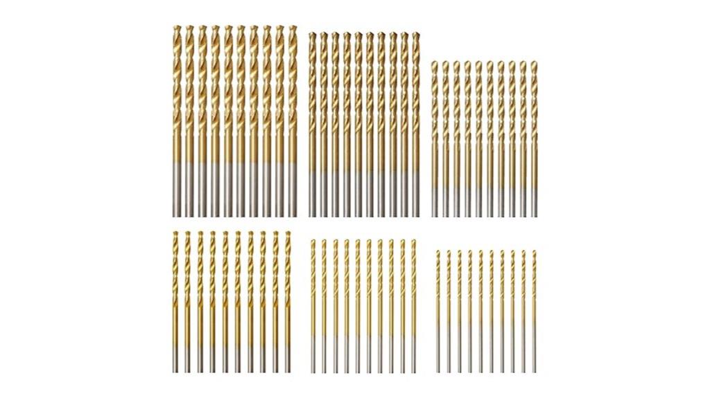 amoolo 60 piece titanium drill
