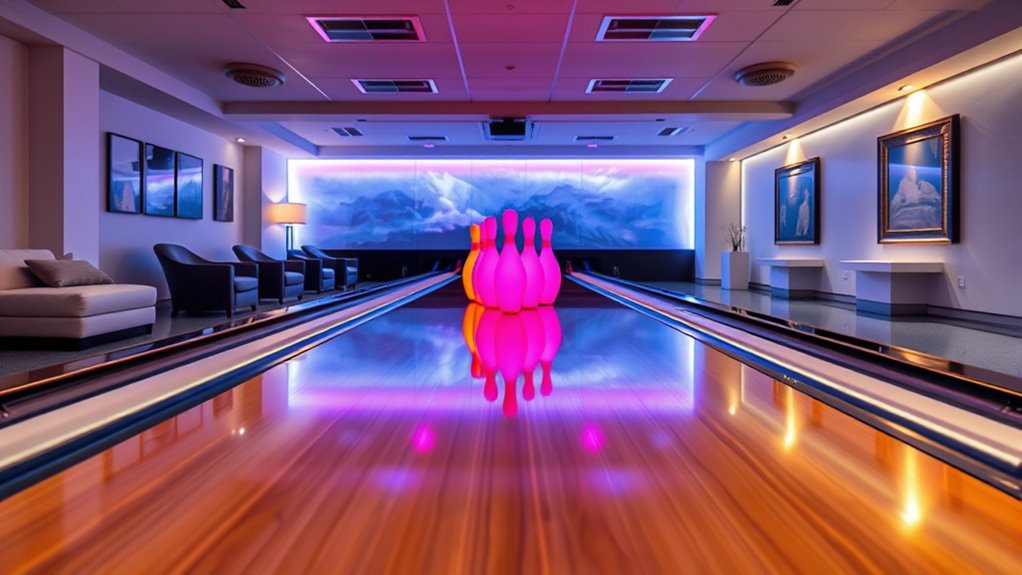 are home bowling alleys practical