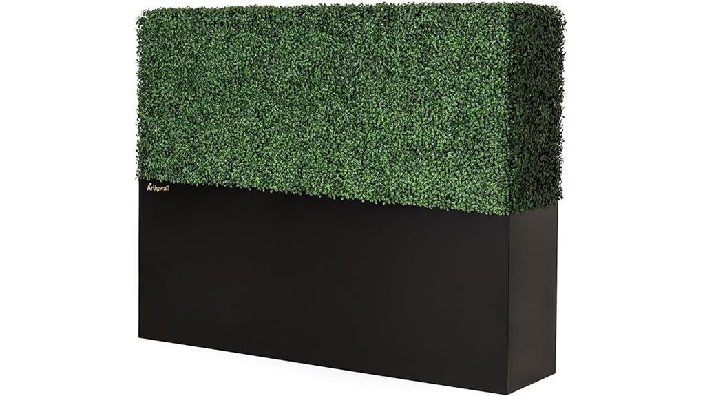 artificial hedge wall