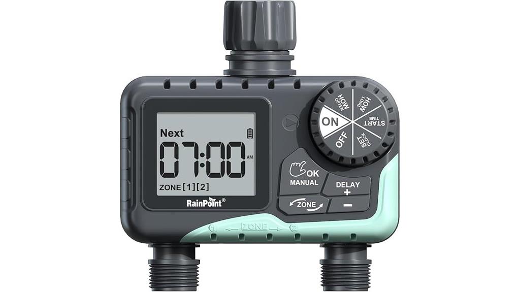 automated garden water timer