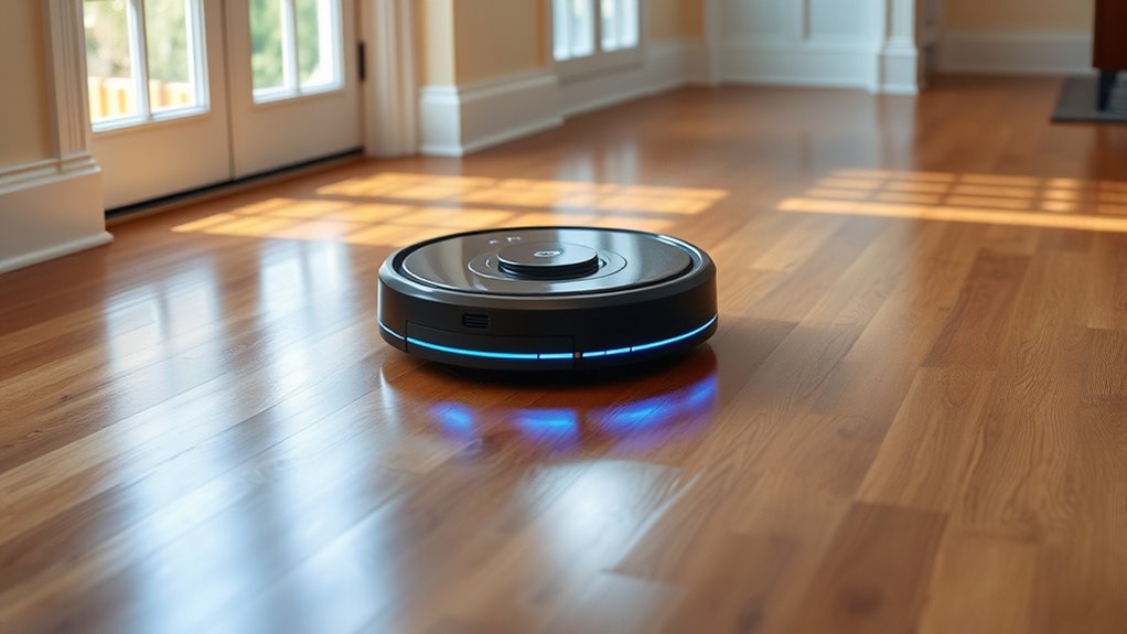 automated wet floor cleaning