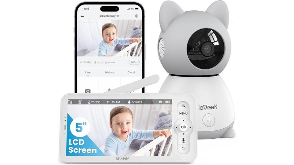 baby monitor with camera
