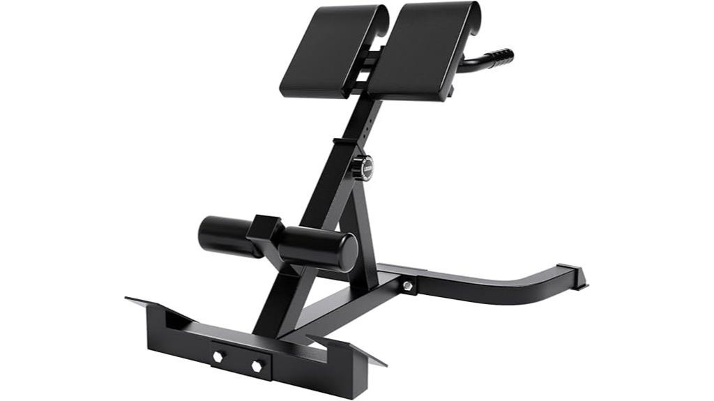 back extension exercise bench