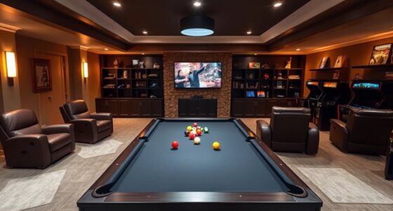 basement entertainment space optimization